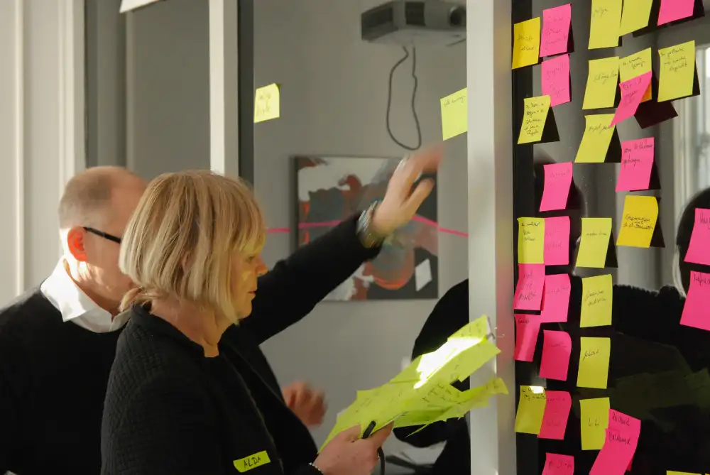 Workshop-Visualisierung: KI-Potenzialanalyse